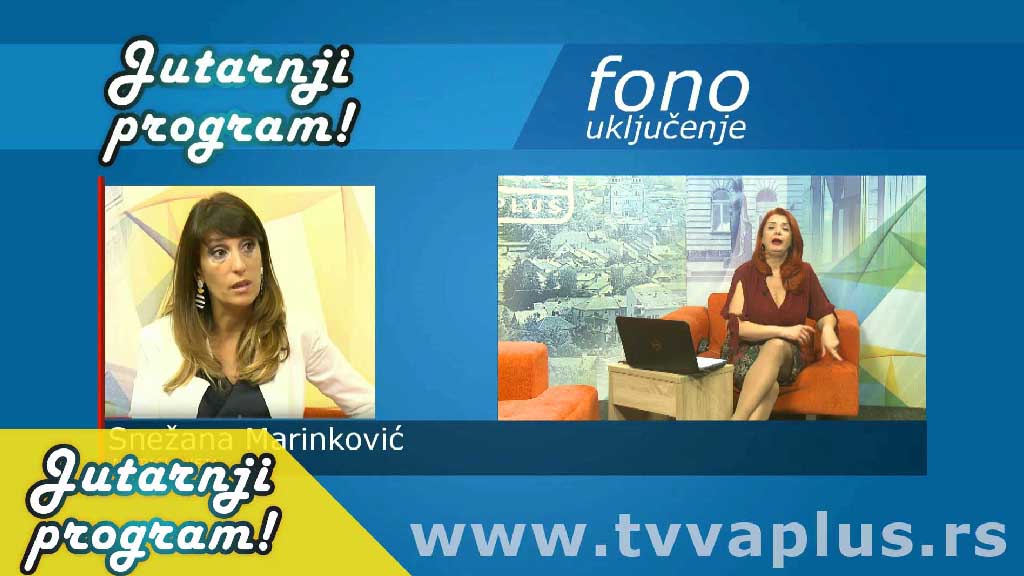 Jutarnji program - Snežana Marinković - 1. april 2020.