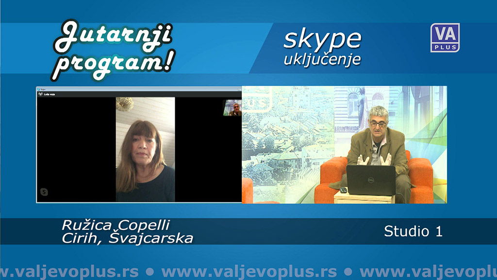 Jutarnji program - Ružica Copelli - 10. april 2020.