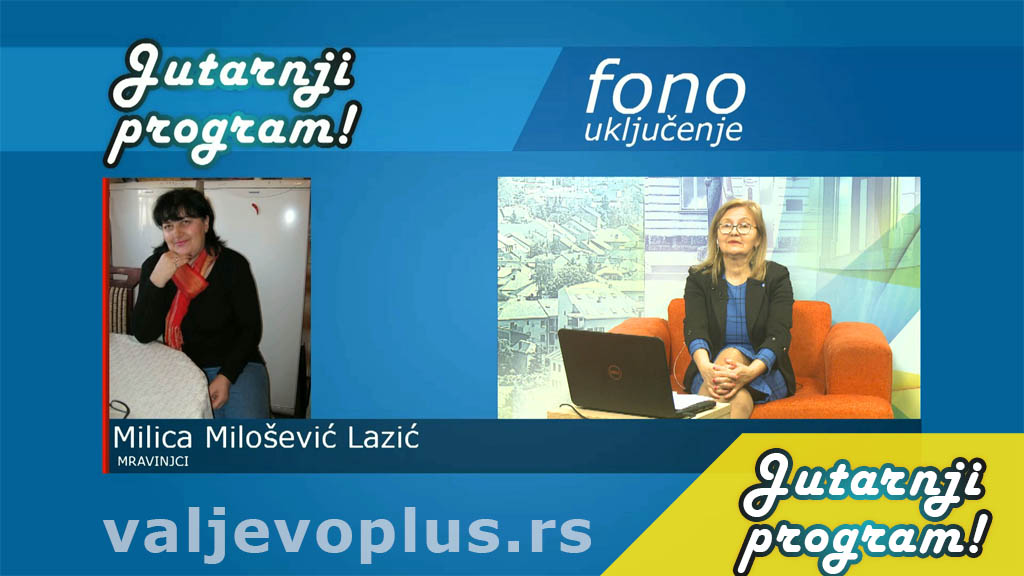Jutarnji program - Milica Milošević Lazić - 15. april 2020.