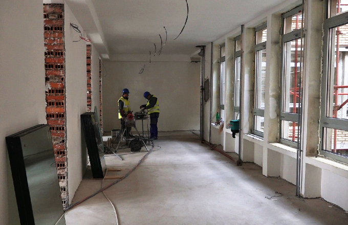Rekonstrukcija zgrade Doma zdravlja teče po planu